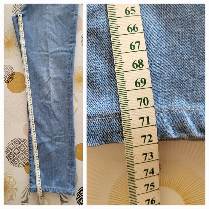 Levis Jean TFr40/TUS30-Modèle 724 High Rise Straight-Bleu-Coupe Droite & Taille Haute en TBE - photo numéro 7