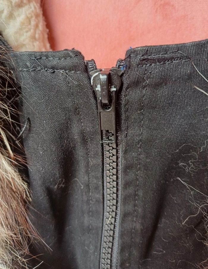 Parka avec bordure en fourrure - photo numéro 5