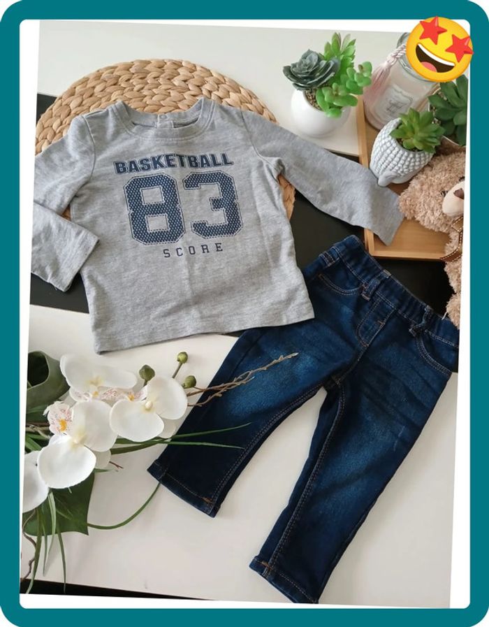 Ensemble bébé garçon Taille 12 mois🌿🦁 - photo numéro 6