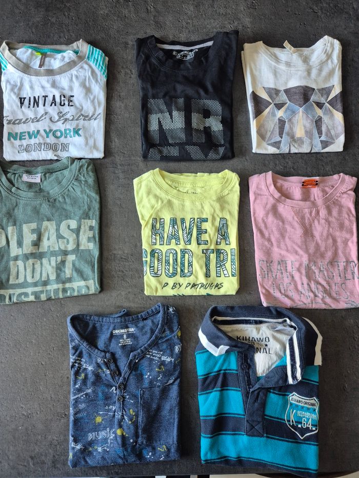 Lot tee shirts garçon