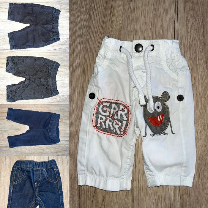 Lot 5 pantalons kiabi 1 mois