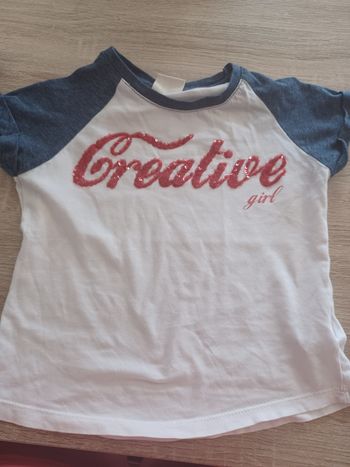 Haut manches courtes 4/5 ans