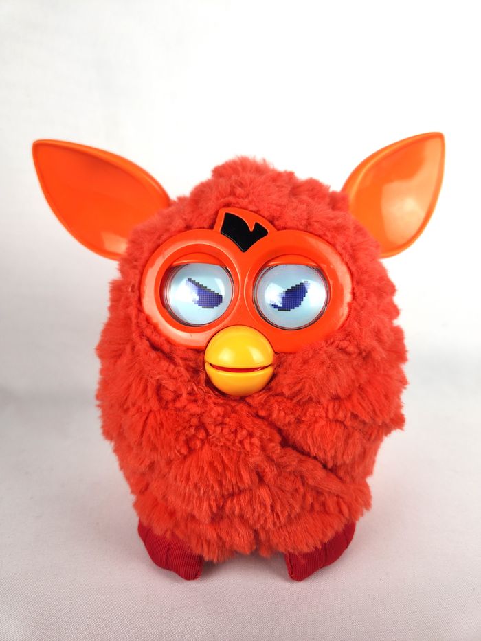 Furby Interactif Édition Rouge Fluo Modèle 2012 Yeux LCD - photo numéro 2
