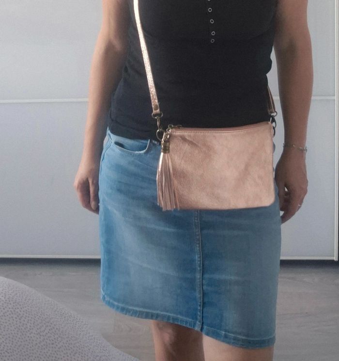 Sac bandoulière The Genuine  Leather - photo numéro 4