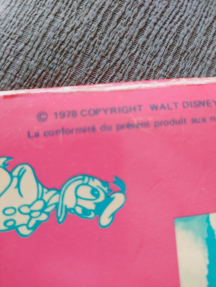 Puzzle vintage Disney de 1978 19 pièces - photo numéro 3