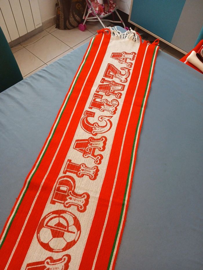 Ancienne écharpe foot piacenza Italie italia - photo numéro 3