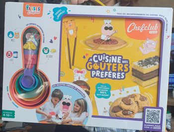 Coffret cuisine chef club kids