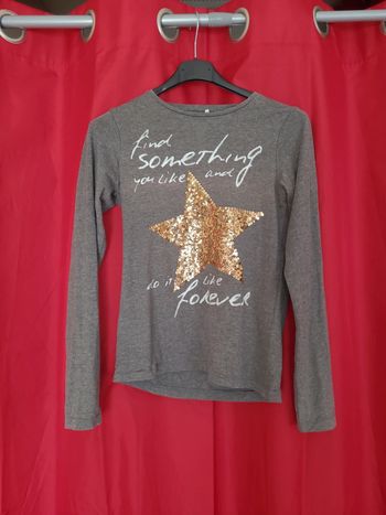 Tee shirt manche longue 14 ans