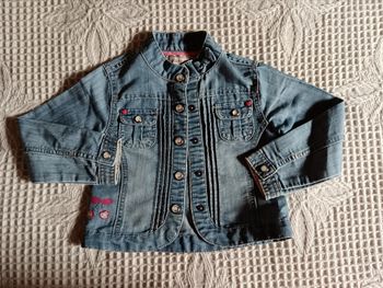 Veste en jean fille 4 ans