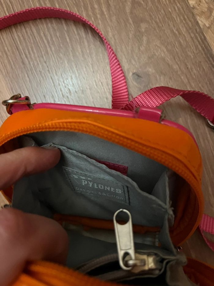 Sac bandoulière porte-monnaie Pylones - photo numéro 6