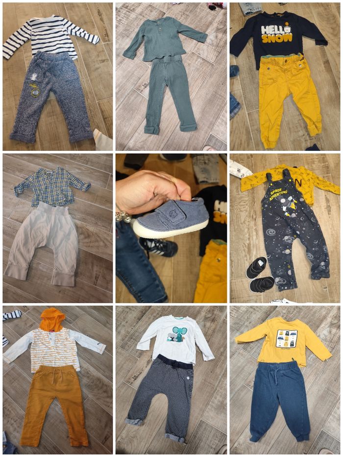 Lot vêtements garçon 9 mois