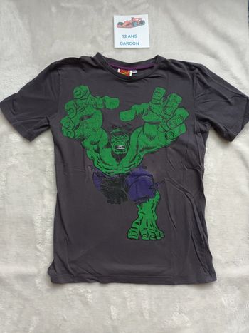 Tshirt 12 ans marvel