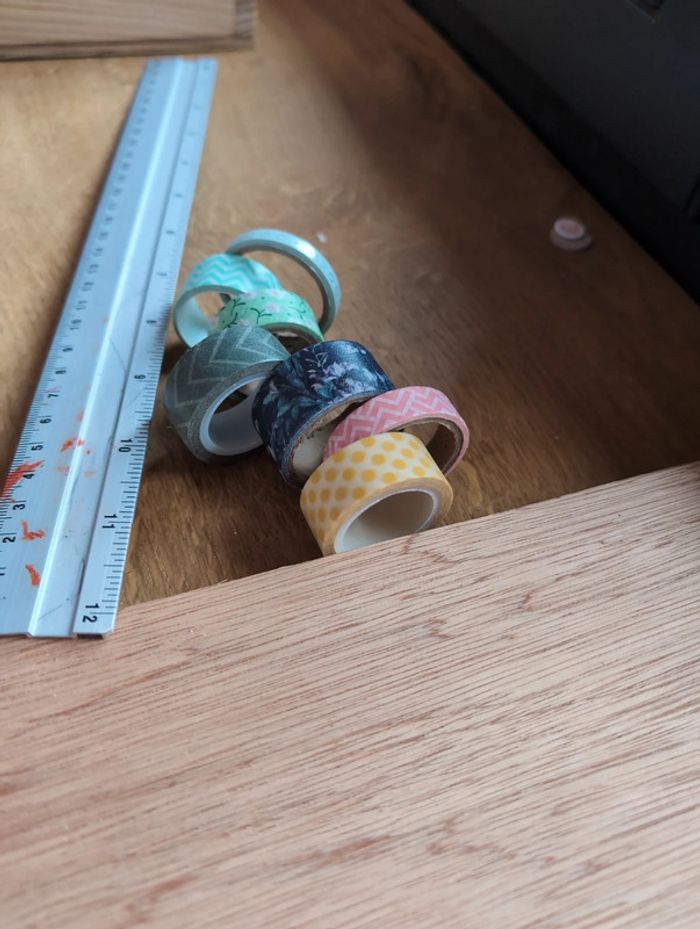 Lot de 6 rouleaux de masking tape - photo numéro 2