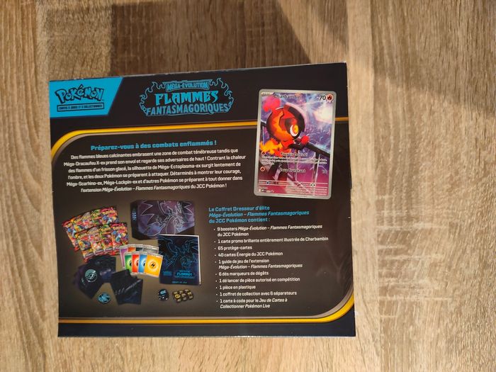 ETB Pokemon Flammes Fantasmagoriques ME02 - photo numéro 2