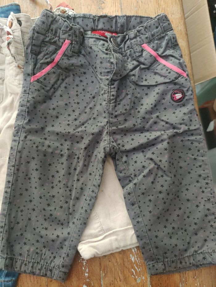 Lot de 6 pantalons 9 mois - photo numéro 2