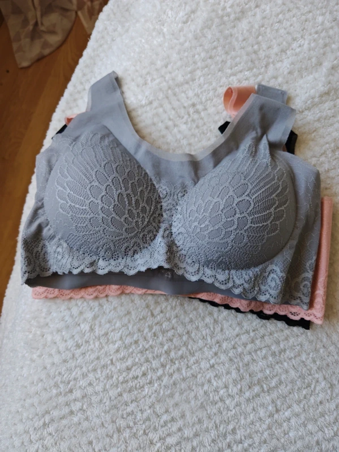 Lot soutien gorge brassières sans couture