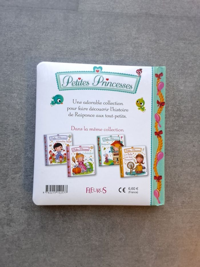 Livre Raiponce neuf Petites princesses Fleurus - photo numéro 2