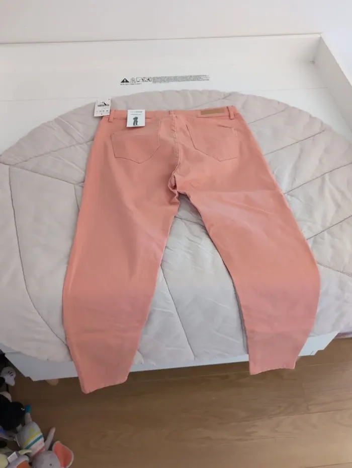 Pantalon push up abricot Pinkie femme taille 38 - photo numéro 6