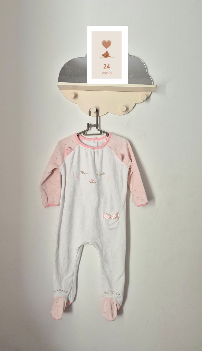 Pyjamas 1 pièces velours * Sergent Major *