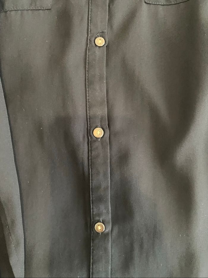 Blouse longue h&m noir - photo numéro 2