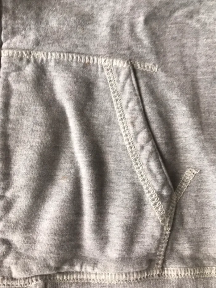 Sweat zippe gris Petrol - photo numéro 5