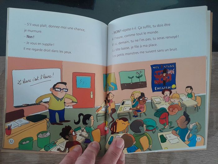 livre mes premières lectures niveau 3 Mes monstres et moi - plus jamais en retard - photo numéro 3