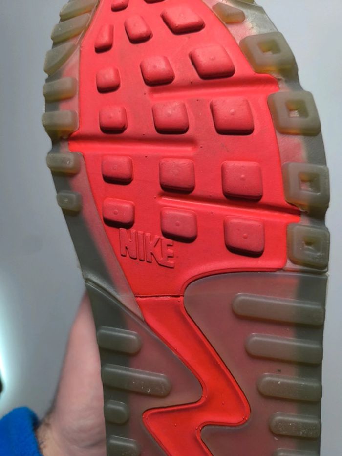 Baskets Nike air max 90 crocodile Gator green pointure 40 comme neuves sans boîte - photo numéro 11