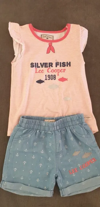 Ensemble fille 4 ans Lee Cooper