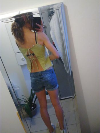 Debardeur dos nu fille 14a vert.   39