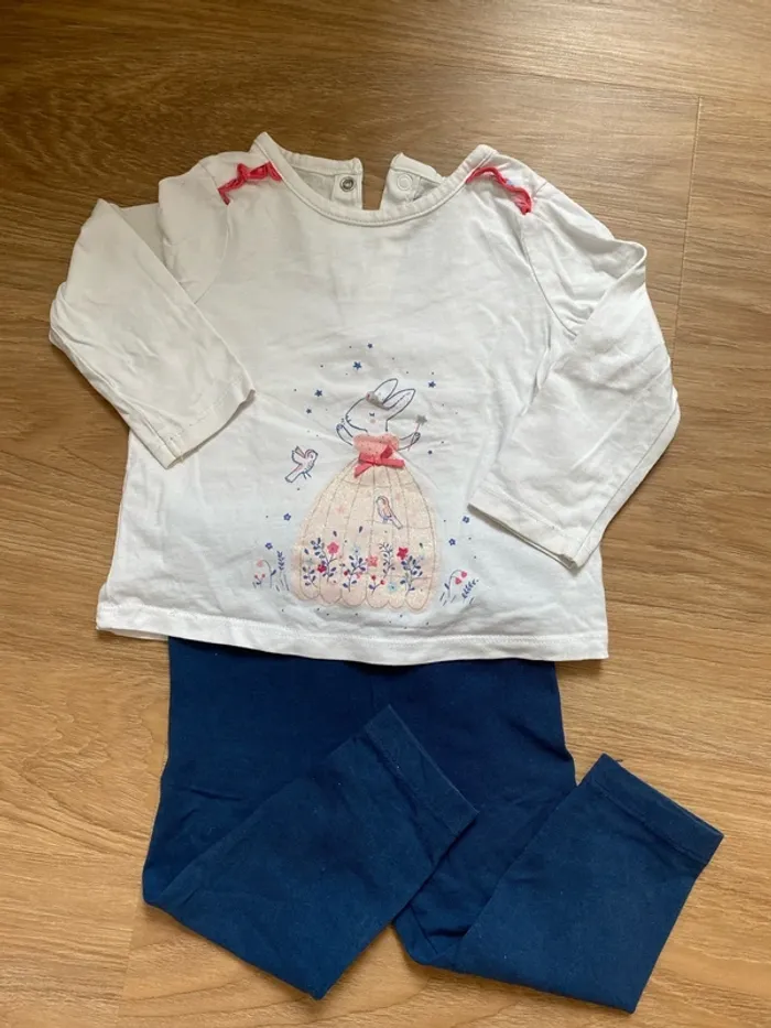 Ensemble legging t-shirt