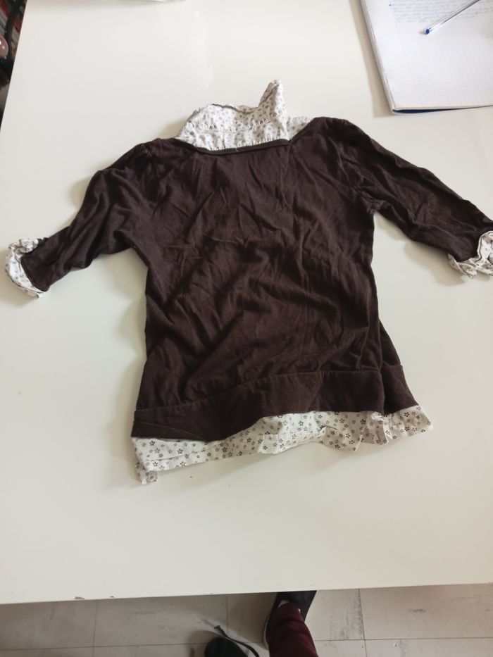 T-shirt mi manche fille - photo numéro 4