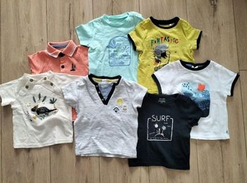 Lot tee shirt garçon