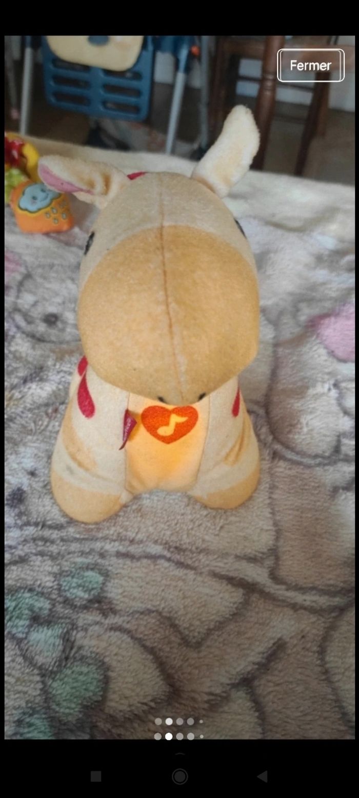 Peluche lumineux et musicale p4