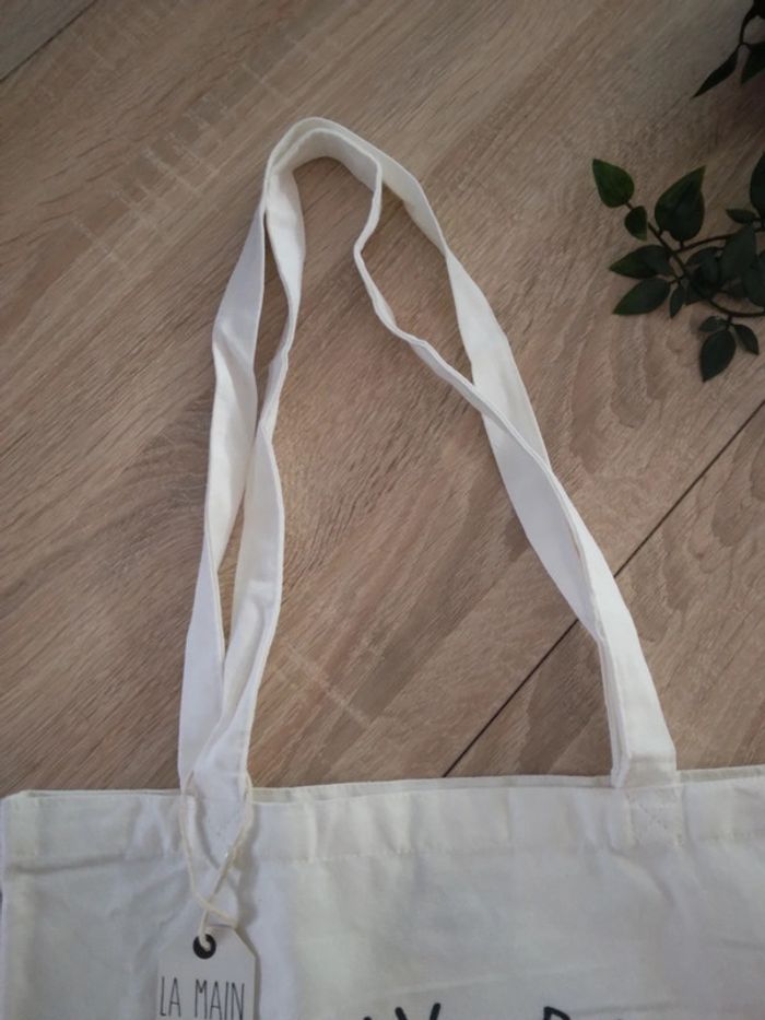 🌸Tote bag en jute neuf "j'peux pas j'ai licorne"🌸 - photo numéro 4