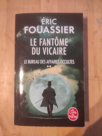 Le bureau des affaires occultes T2 Le fantôme du vicaire Eric Fouassier Livre de Poche 2023