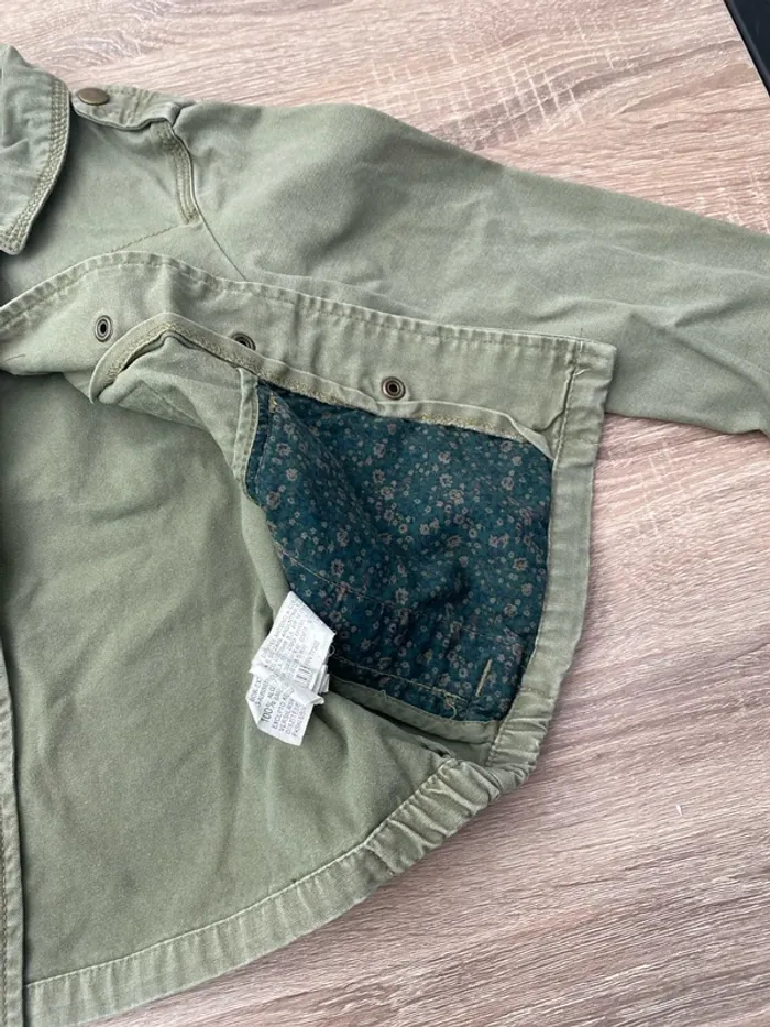 Veste militaire Zara fille 4/5 ans - photo numéro 6