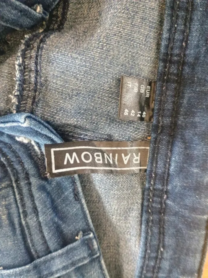 jeans skinny troué T40 - photo numéro 4