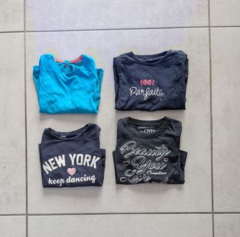 Lot de 4 hauts manches longues fille - 3 ans
