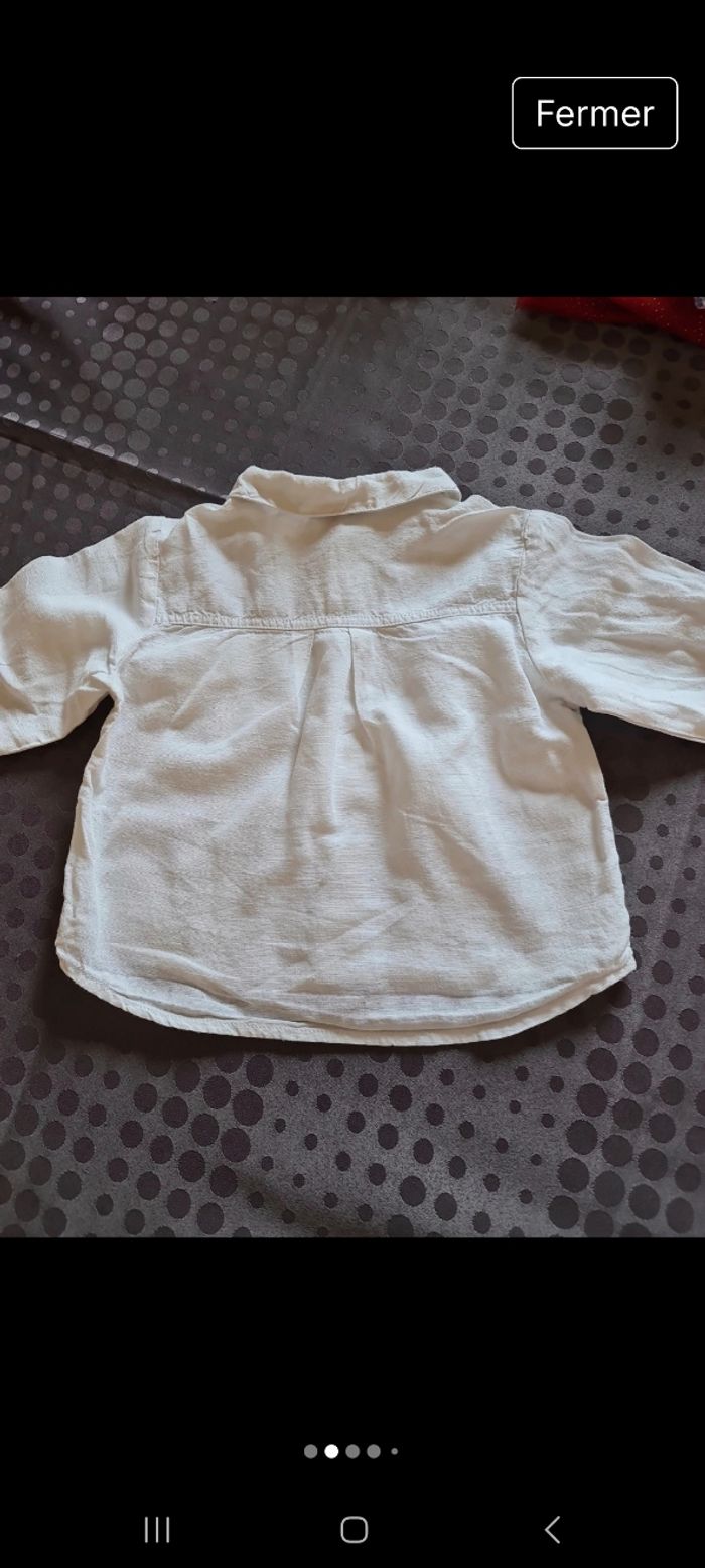Chemise taille 12 mois - photo numéro 2