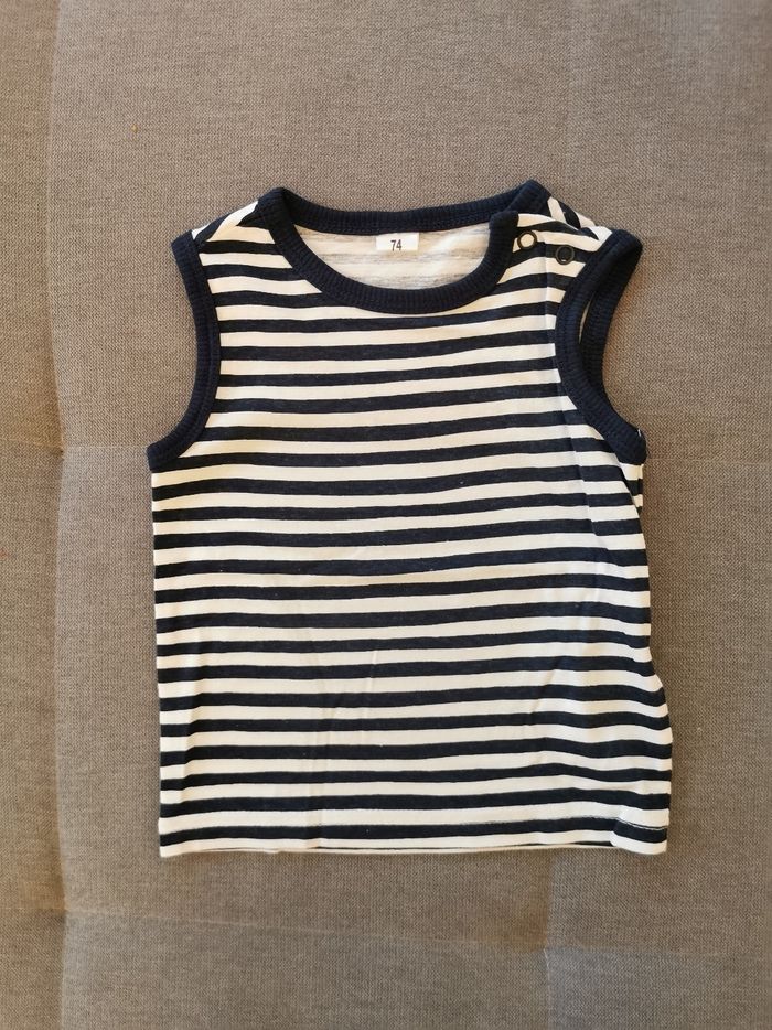 Singlet lignée bébé taille 74