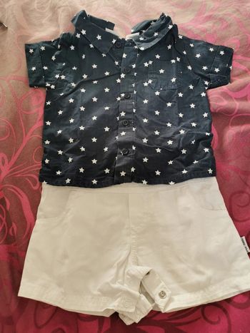Combi short 6 mois