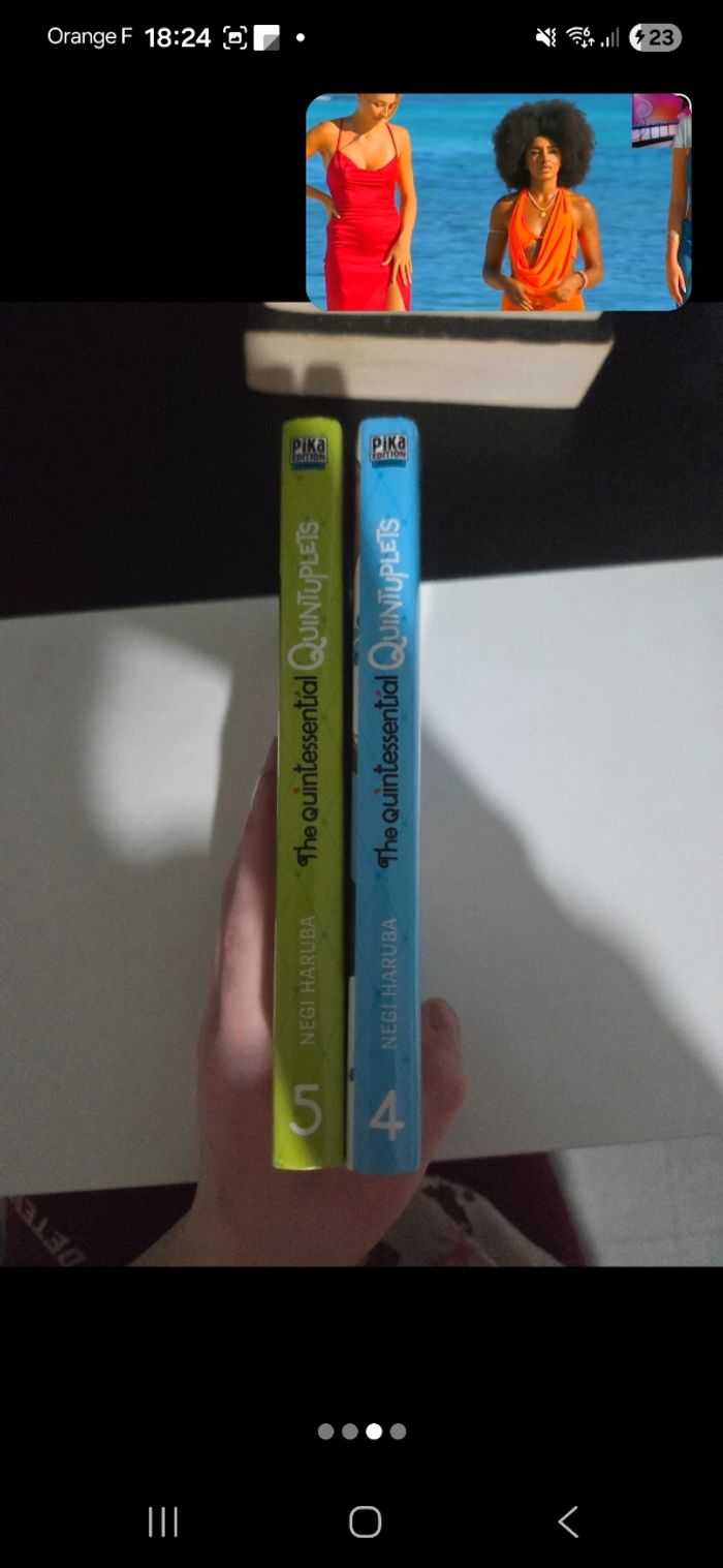 Lot de 2 manga quintessential quintuplet