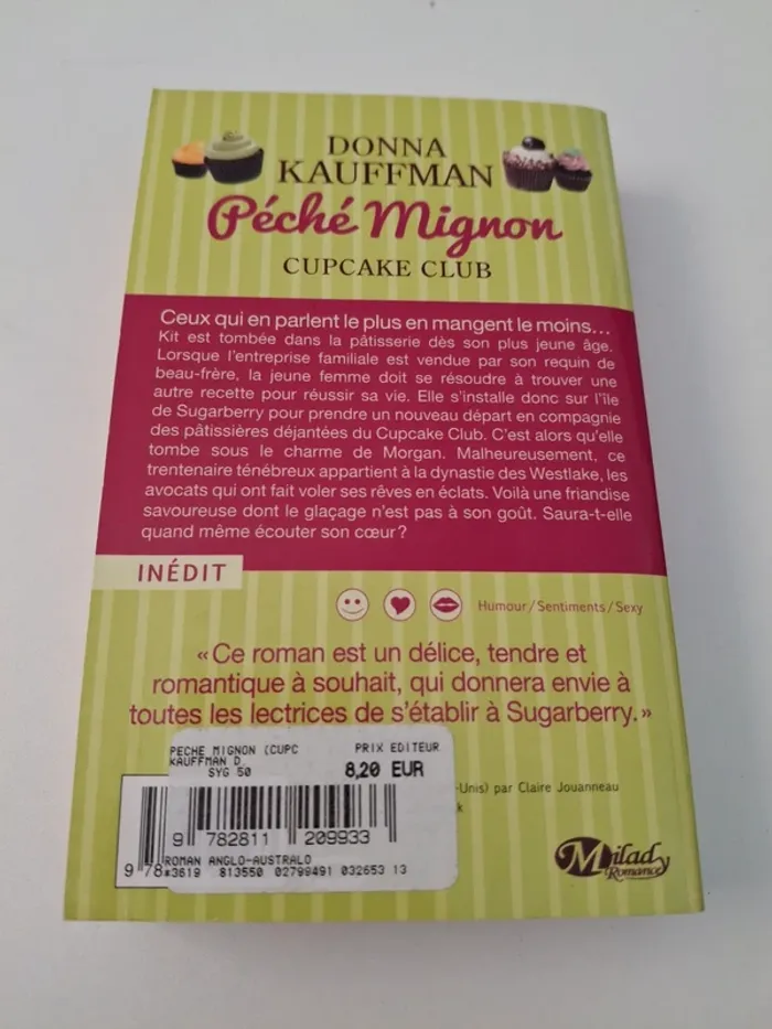 Livre Péché mignon Cupcake Club - photo numéro 2