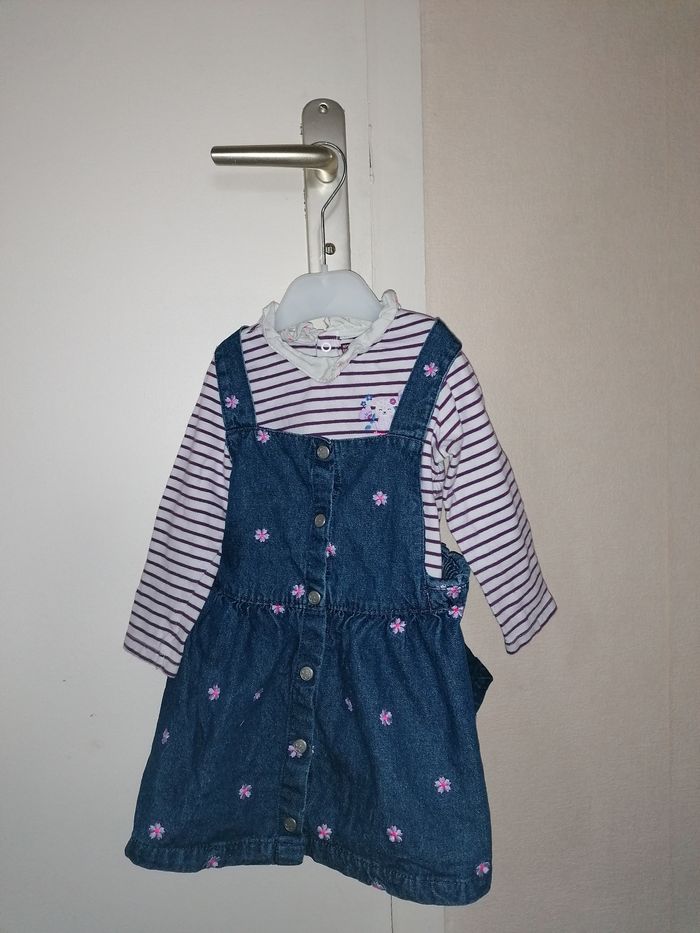 Emsemble robe en jean sergent major