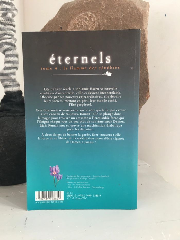 Livre Roman Éternels tome 4 Broché - photo numéro 2