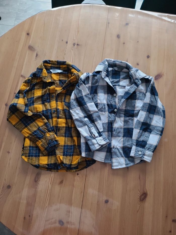 Lot de 2 chemises