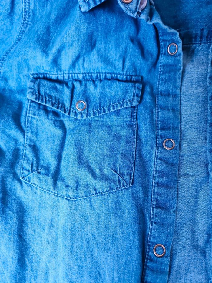 Chemise denim 14 ans - photo numéro 3