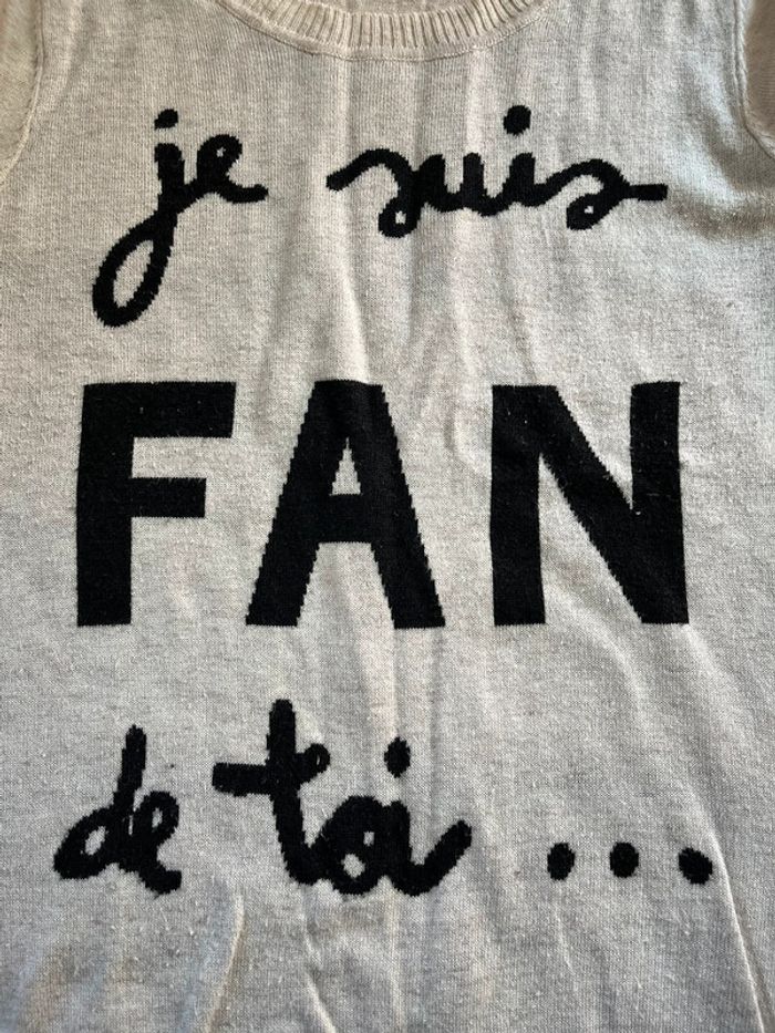Pull Je suis fan de toi - photo numéro 2