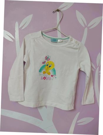 Pull fin Looney Tunes 24 mois