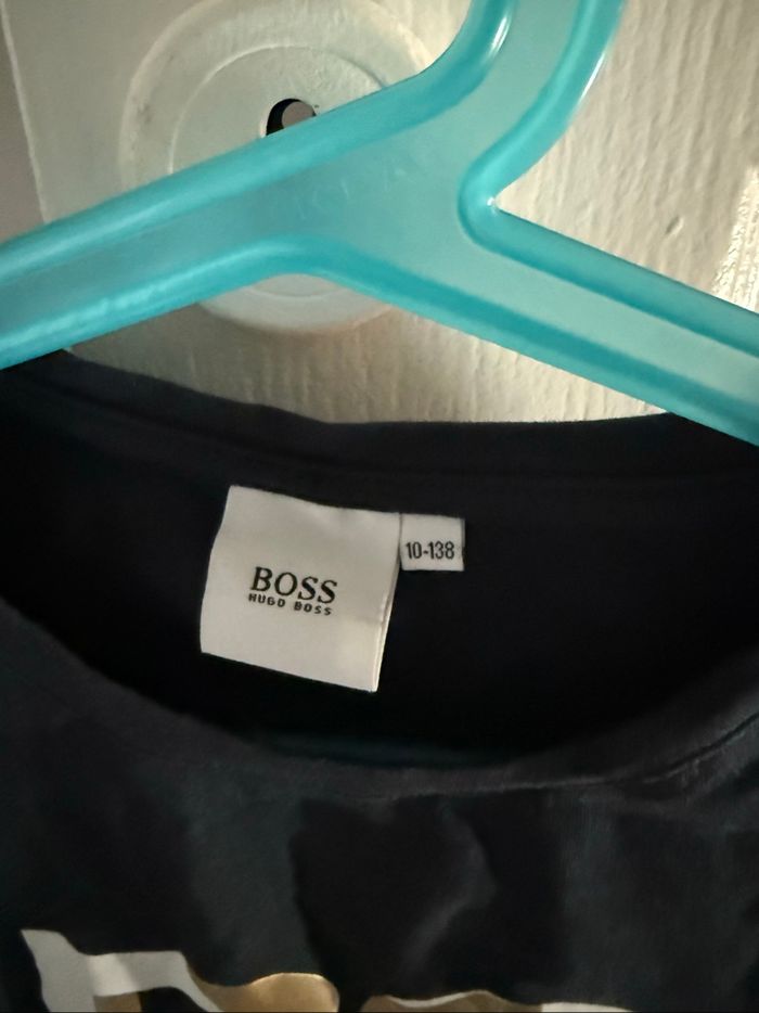T-shirt manche longue Boss fille 10 ans - photo numéro 2